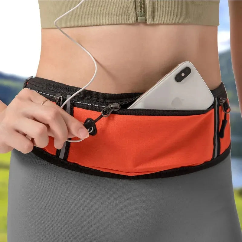 Casual Waterproof Waist Pack for Men & Women - Multifunctional Running Bag, Phone & Chest Bag