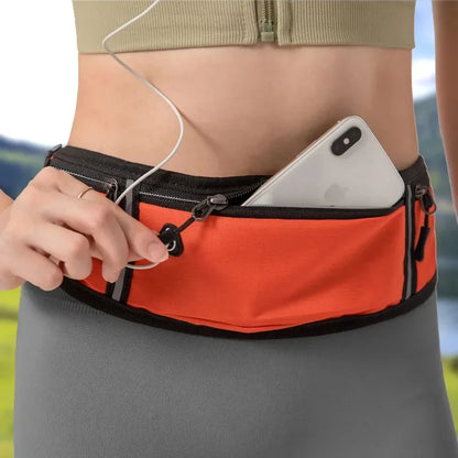 Casual Waterproof Waist Pack for Men & Women - Multifunctional Running Bag, Phone & Chest Bag