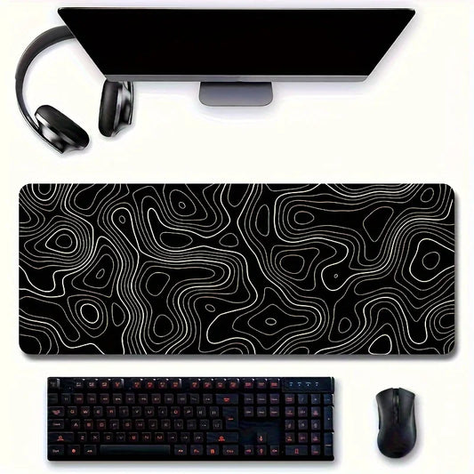 Large Non-Slip Gaming Mouse Pad - Rubber Desk Carpet for Keyboard & Laptop