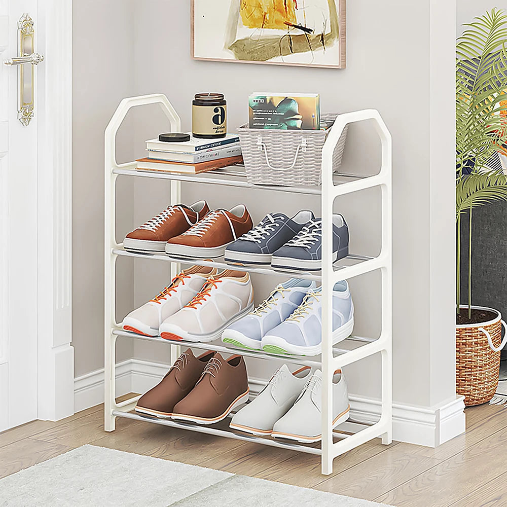 4-Tier Shoe Rack – Home & Dorm Door Storage by Creative Home