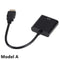 HD 1080P HDMI To VGA Converter HDMI Cable With Audio Power Supply HDMI Male To VGA Female Adapter For PS4 TV Box xbox TV Laptop