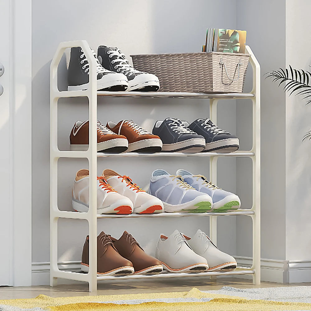 4-Tier Shoe Rack – Home & Dorm Door Storage by Creative Home