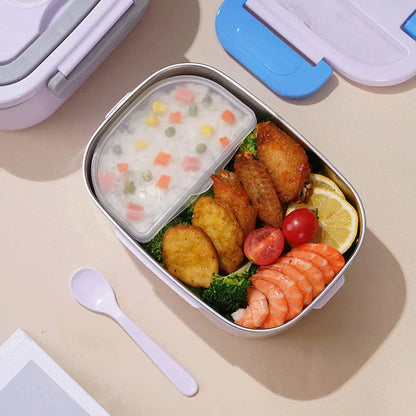 1.5L 60W Portable Electric Lunch Box – Leak-Proof Food Warmer for Car & Home