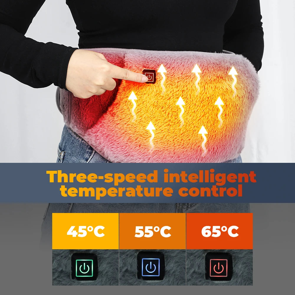 Heating Abdominal Belt for Menstrual Pain – Electric Waist Warmer