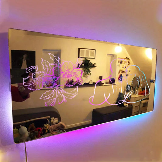 LumiMirror – Personalized Wedding & Family Name Wall Decor