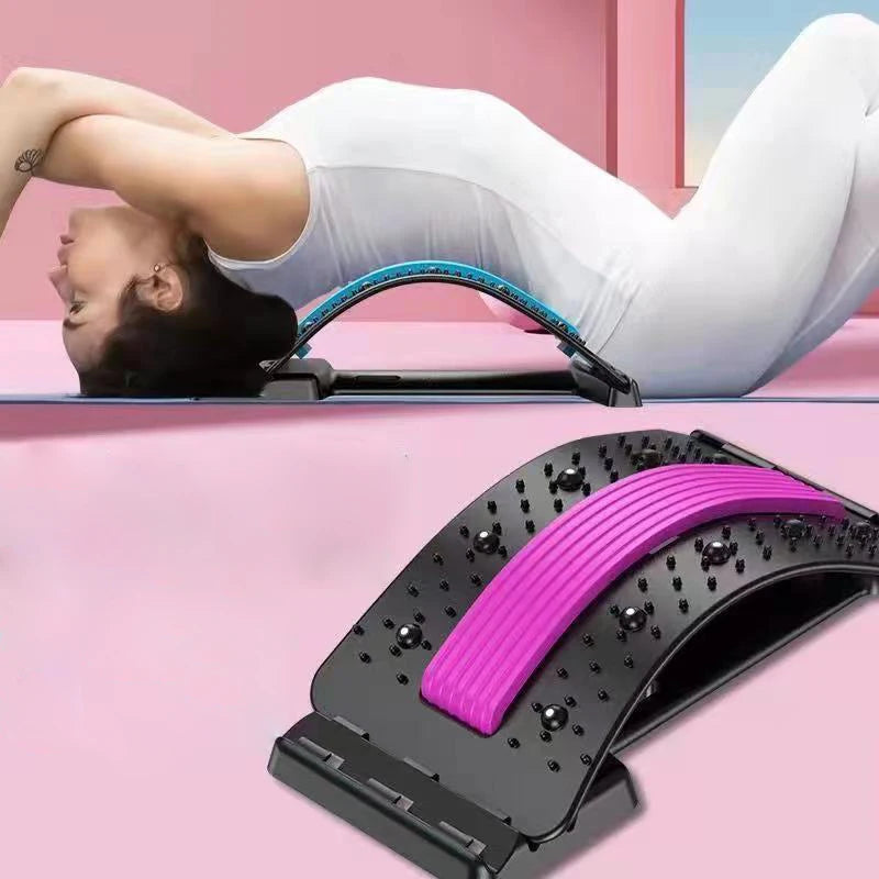 BackCrack Pro: Multi-Level Back Stretcher & Pain Relief