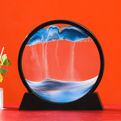 3D Moving Sand Art - Deep Sea Sandscape Hourglass