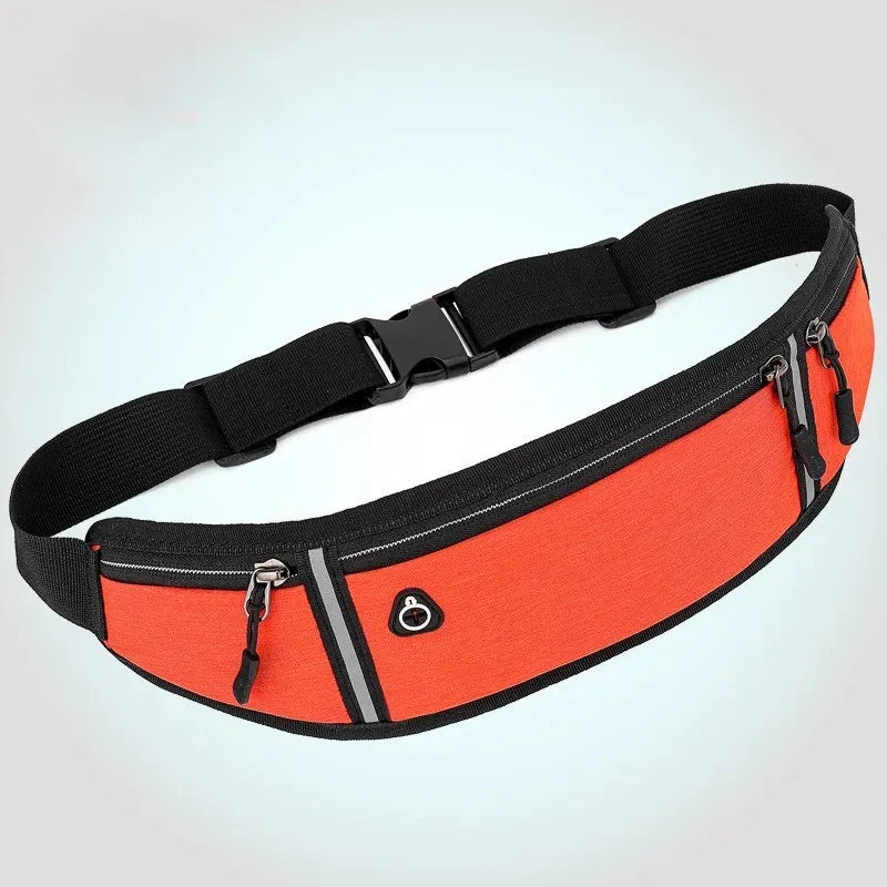 Casual Waterproof Waist Pack for Men & Women - Multifunctional Running Bag, Phone & Chest Bag