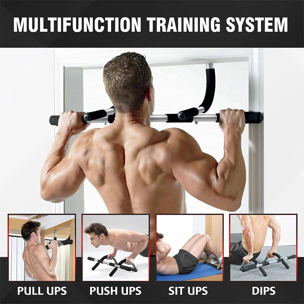 Portable Doorway Pull-Up Bar - Multi-Functional Upper Body Trainer