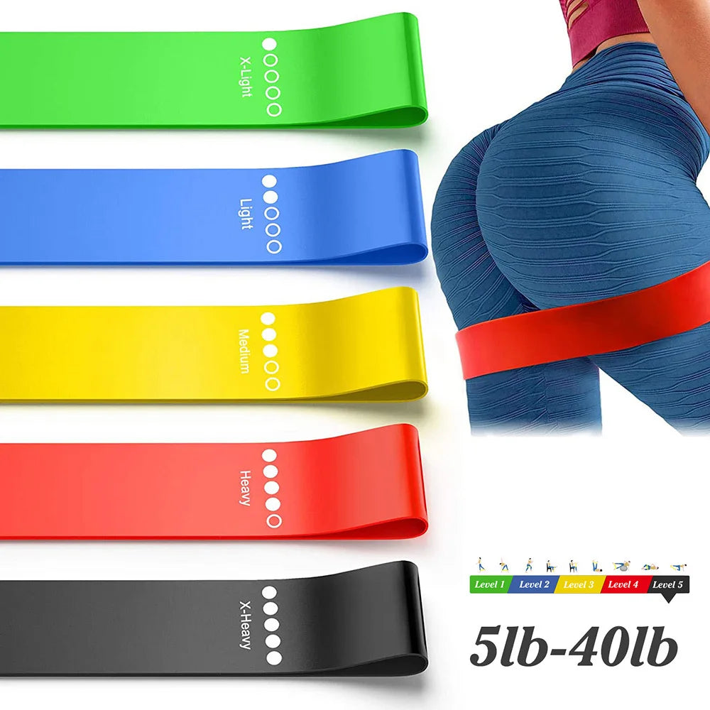 360lbs Resistance Bands Set – Elastic Tubes for Fitness, Yoga, and Home Gym Workouts