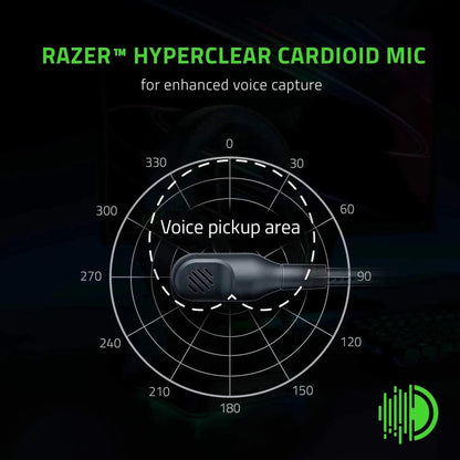 Razer BlackShark V2 X Wired Esports Headset with Noise Cancellation & 7.1 Surround Sound