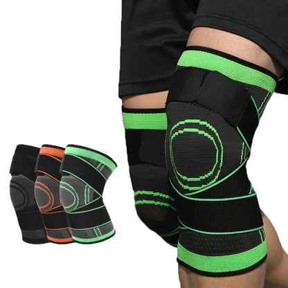 1PCS Adjustable Sports Knee Brace for Pain Relief & Patella Stabilization – Hiking, Soccer, Running