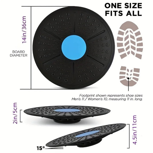 Yoga Balance Board - Sensory Training Pedal for Fitness & Rehabilitation