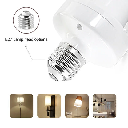 QIACHIP Wireless Smart Light Bulb Adapter E27 with 433MHz Remote & Wall Switch